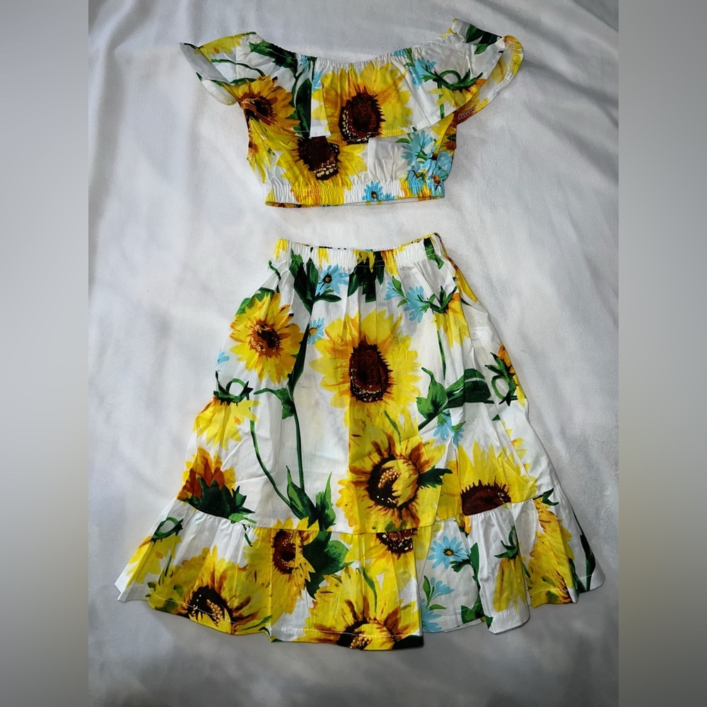 Girls Sunflower set